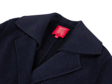 Wool Cashmere Coat | Navy