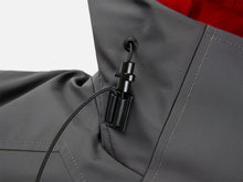 Goose Down Hooded Jacket | Grey