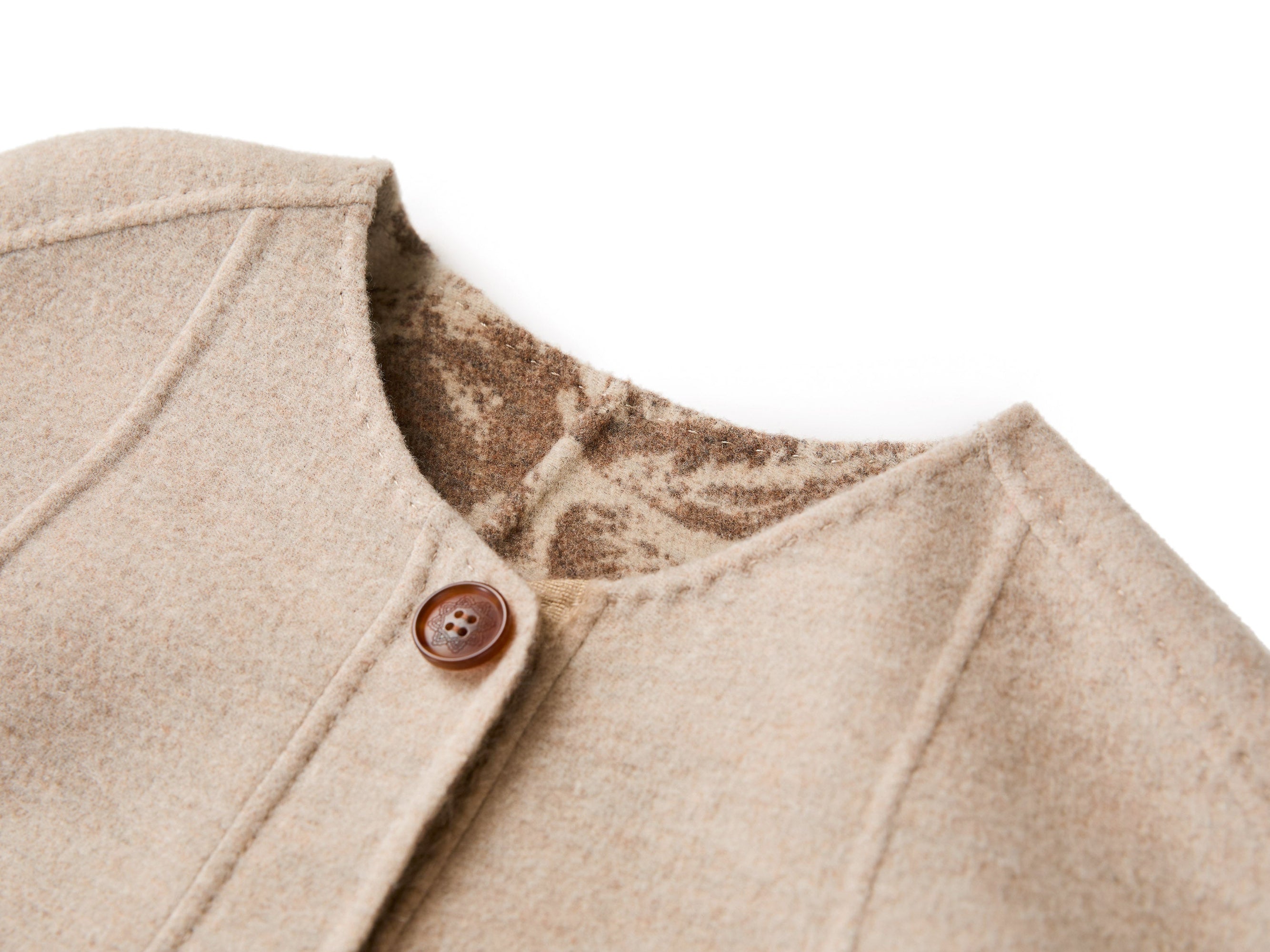 Wool Coat | Beige