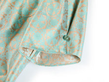 Floral Cheongsam Dress | Mint Green