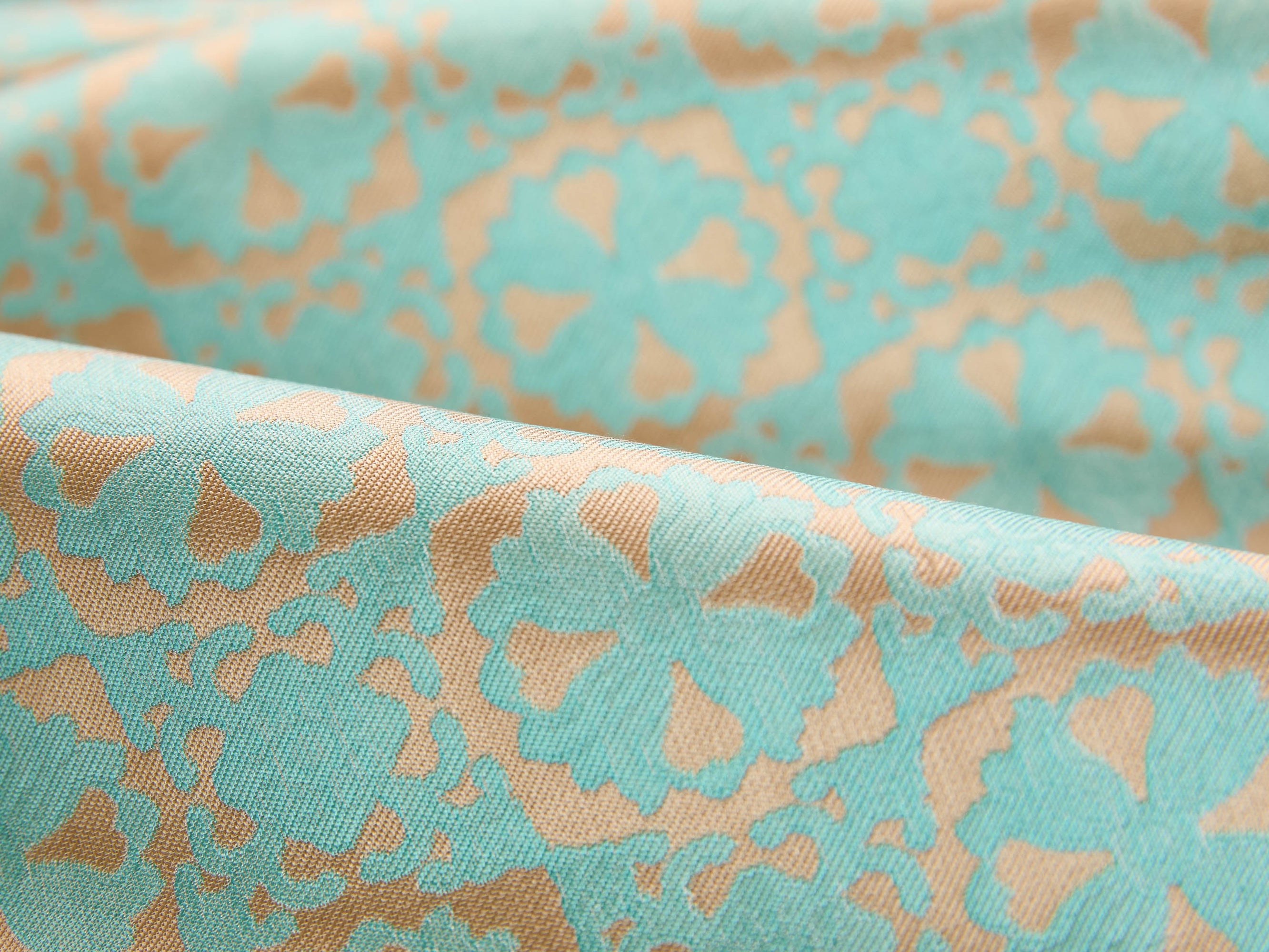 Floral Cheongsam Dress | Mint Green