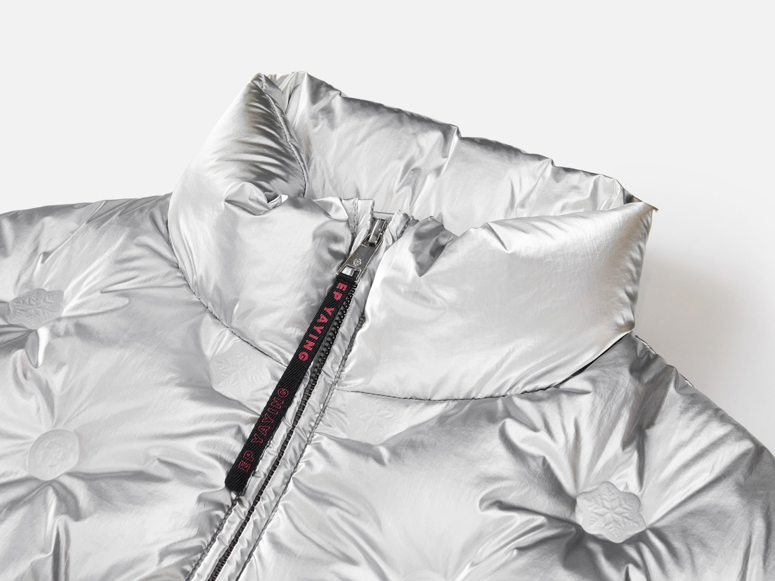 Puffer Jacket | Silver