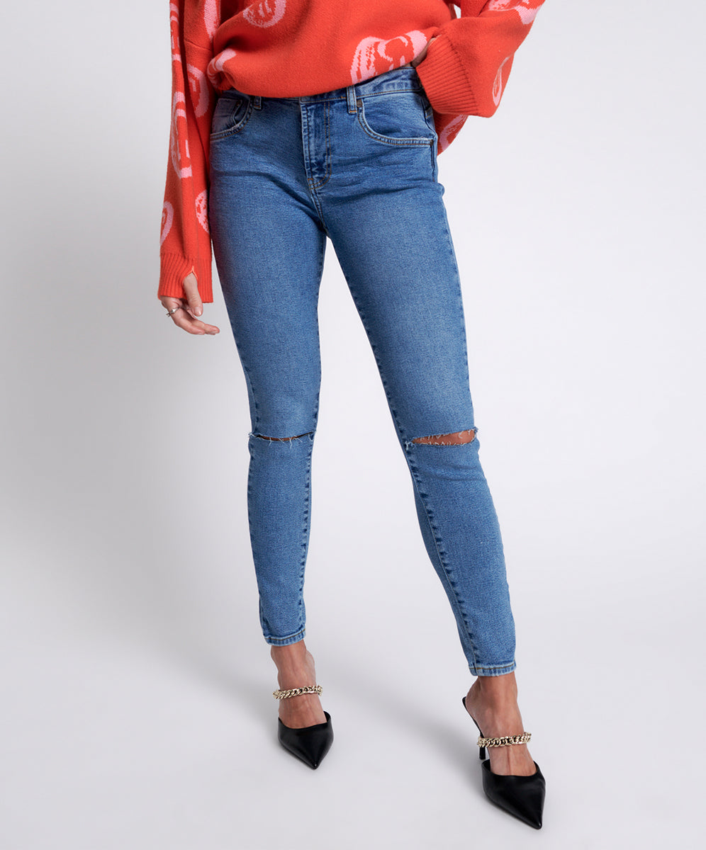 Freebirds Ii High Waist Stretch Skinny Denim Jeans | Pacifica