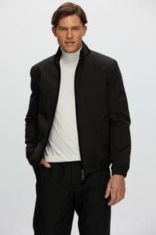 Jacket With Select Shearling Lamb Lining | Men | Black