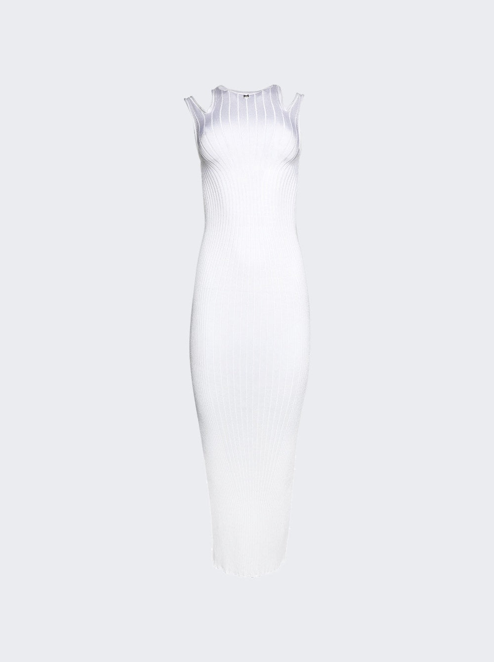Women | Mugler | Midi Dress | Warm White