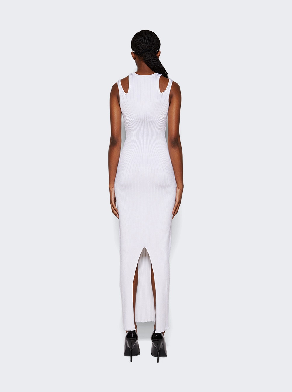 Women | Mugler | Midi Dress | Warm White