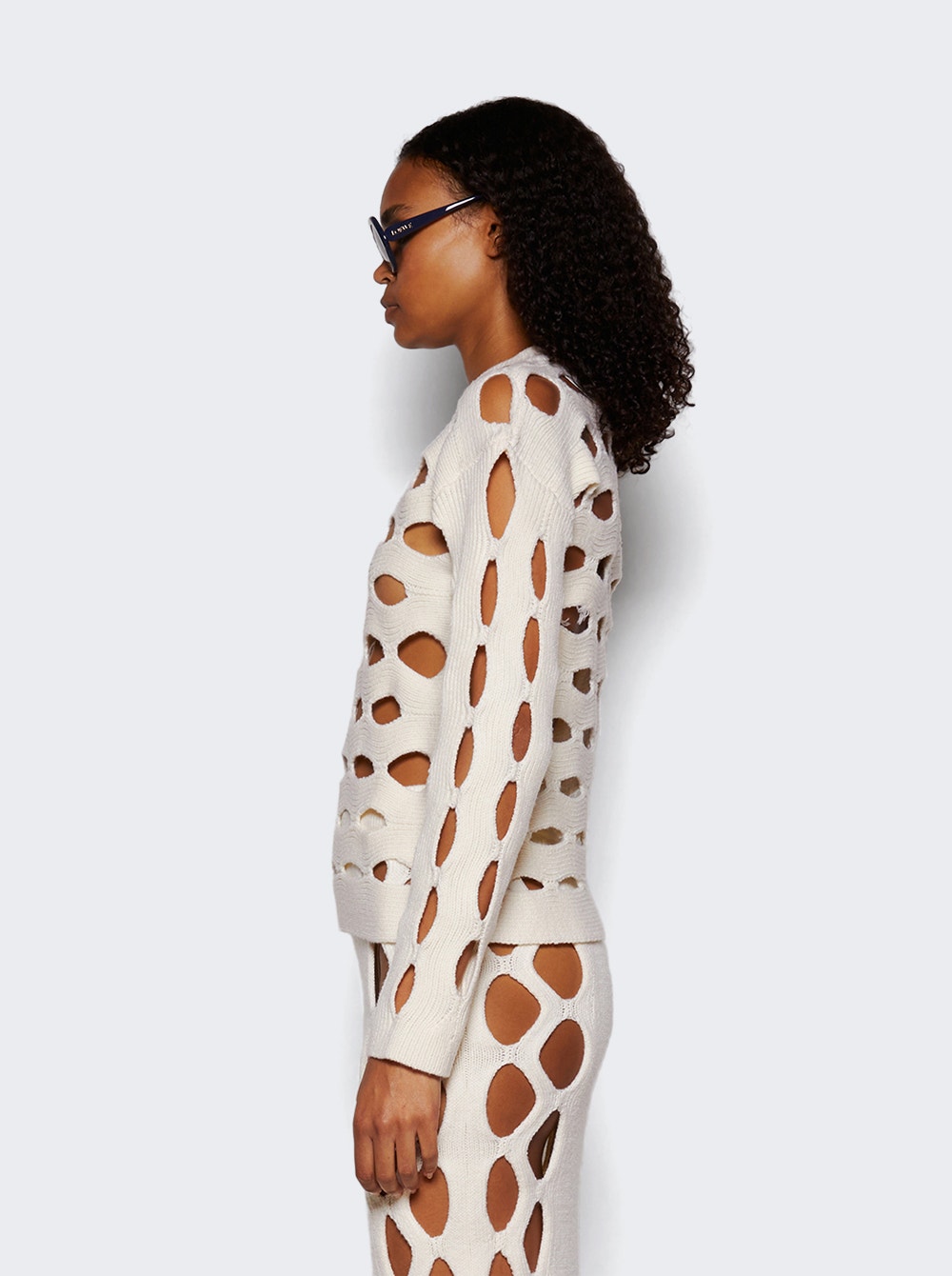 Diotima | Galina Cut-out Sweater | Ivory