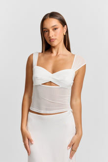 Anastasia Top | White