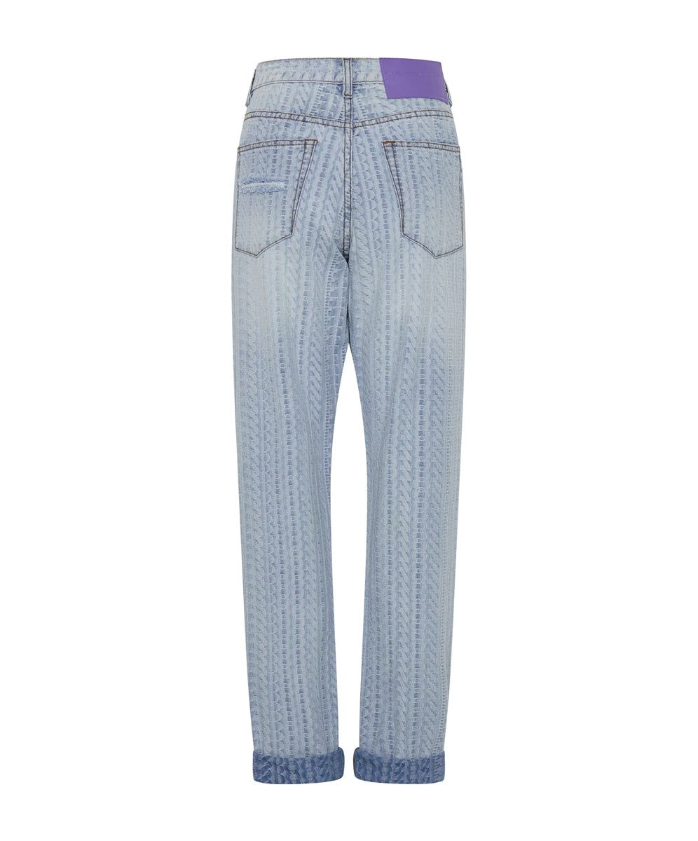 1982S High Waist Balloon Denim Jeans | Light Blue