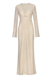 Manola Maxi Dress | Silver