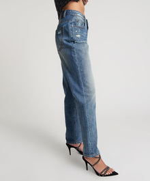 1982S High Waist Balloon Denim Jeans | Blue Love