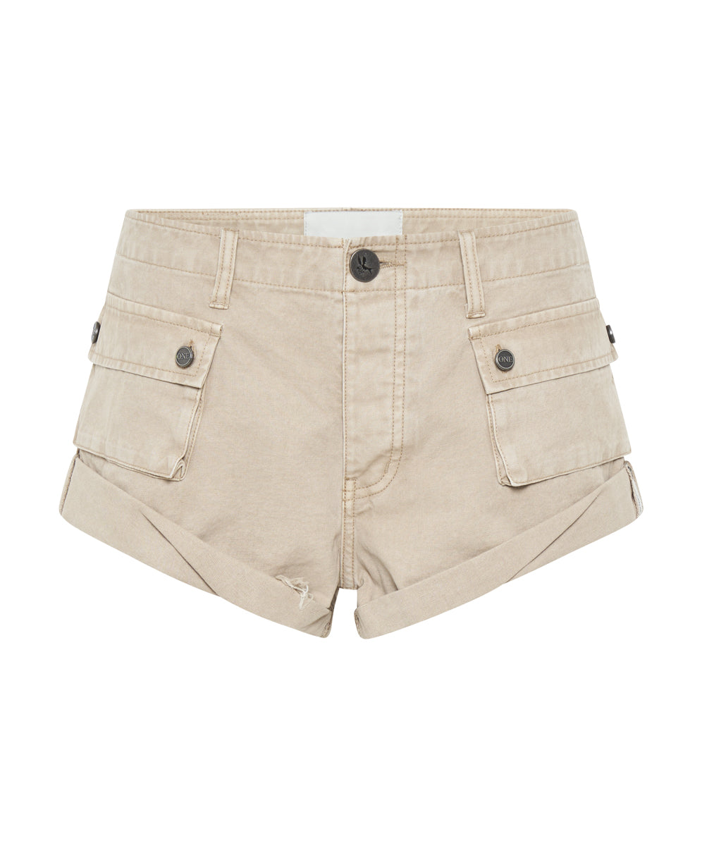 Cadet Bandits Low Waist Shorts | Stone