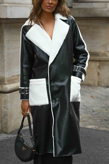 Dakota Reversible Coat | Black & White