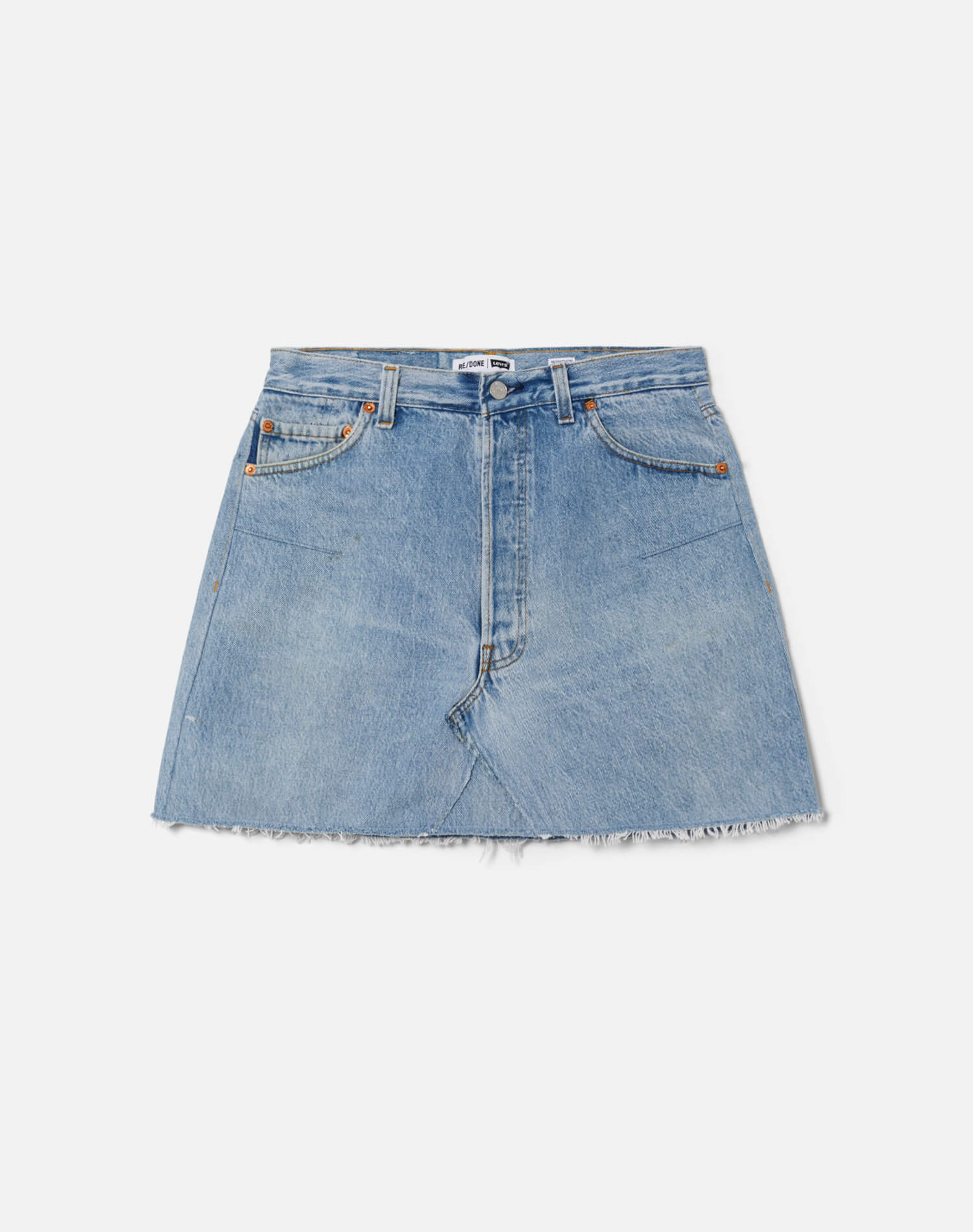 Womens | Levi's Classic Mini Skirt | Indigo