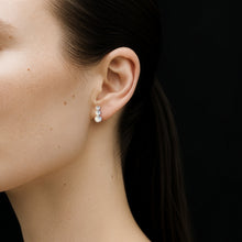 Trio Earrings | Sterling Silver | Freshwater Pearls