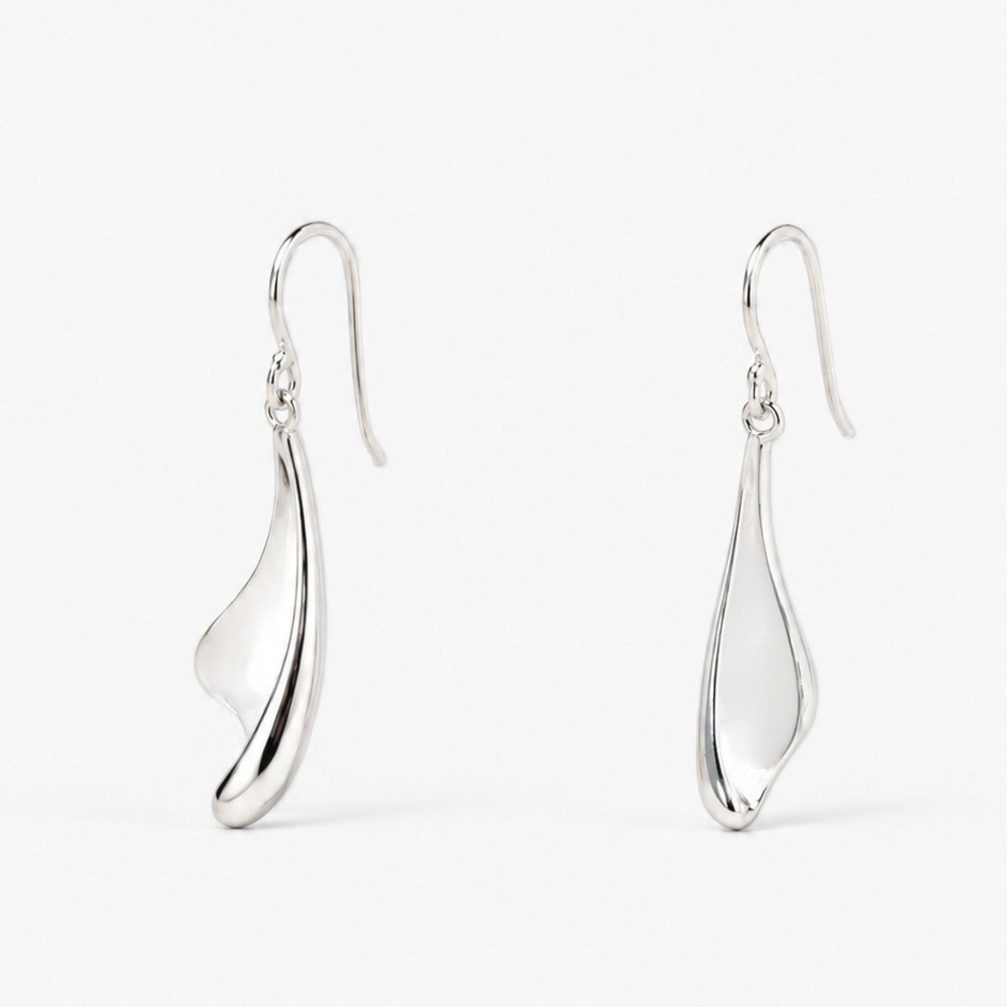 Drape Earrings | Sterling Silver