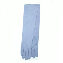 Suede Gloves Opera Length | Lavander