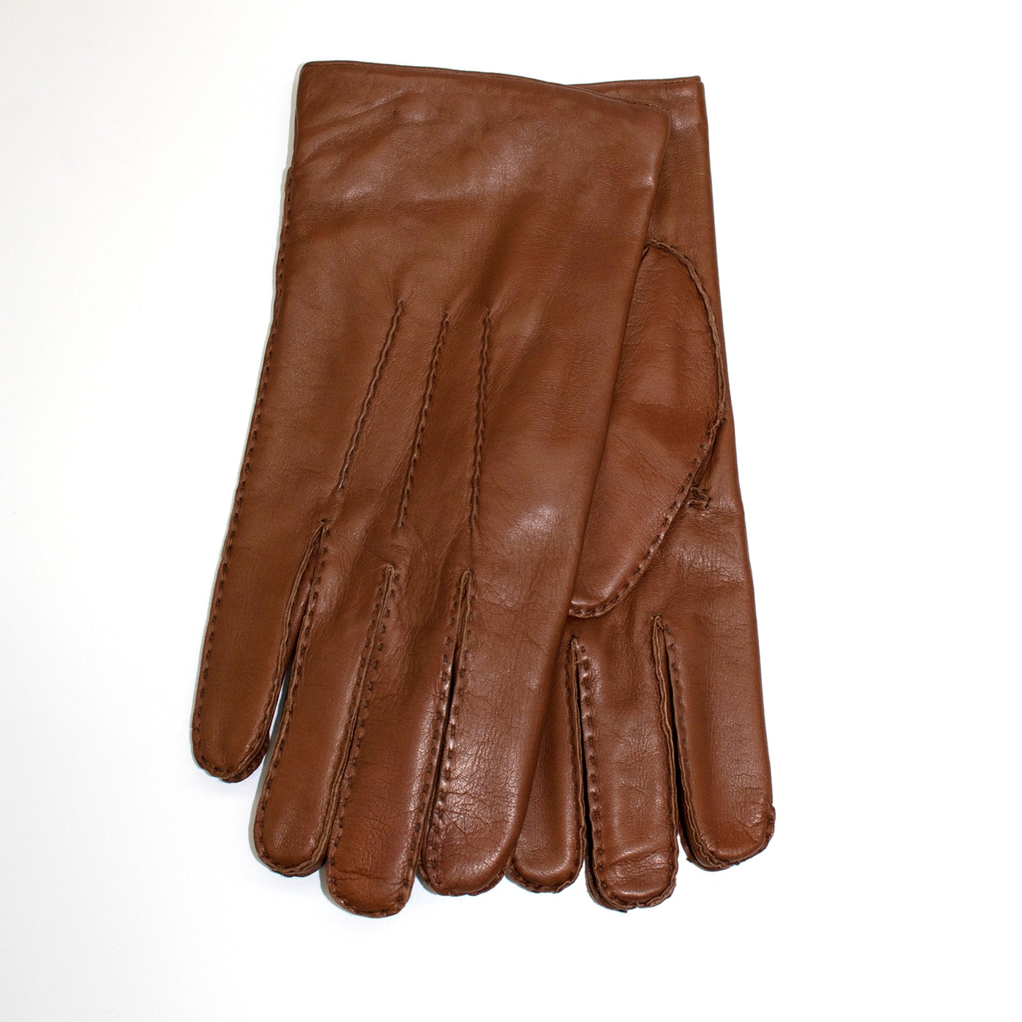 Men's Nappa Leather Gloves | Tobacco