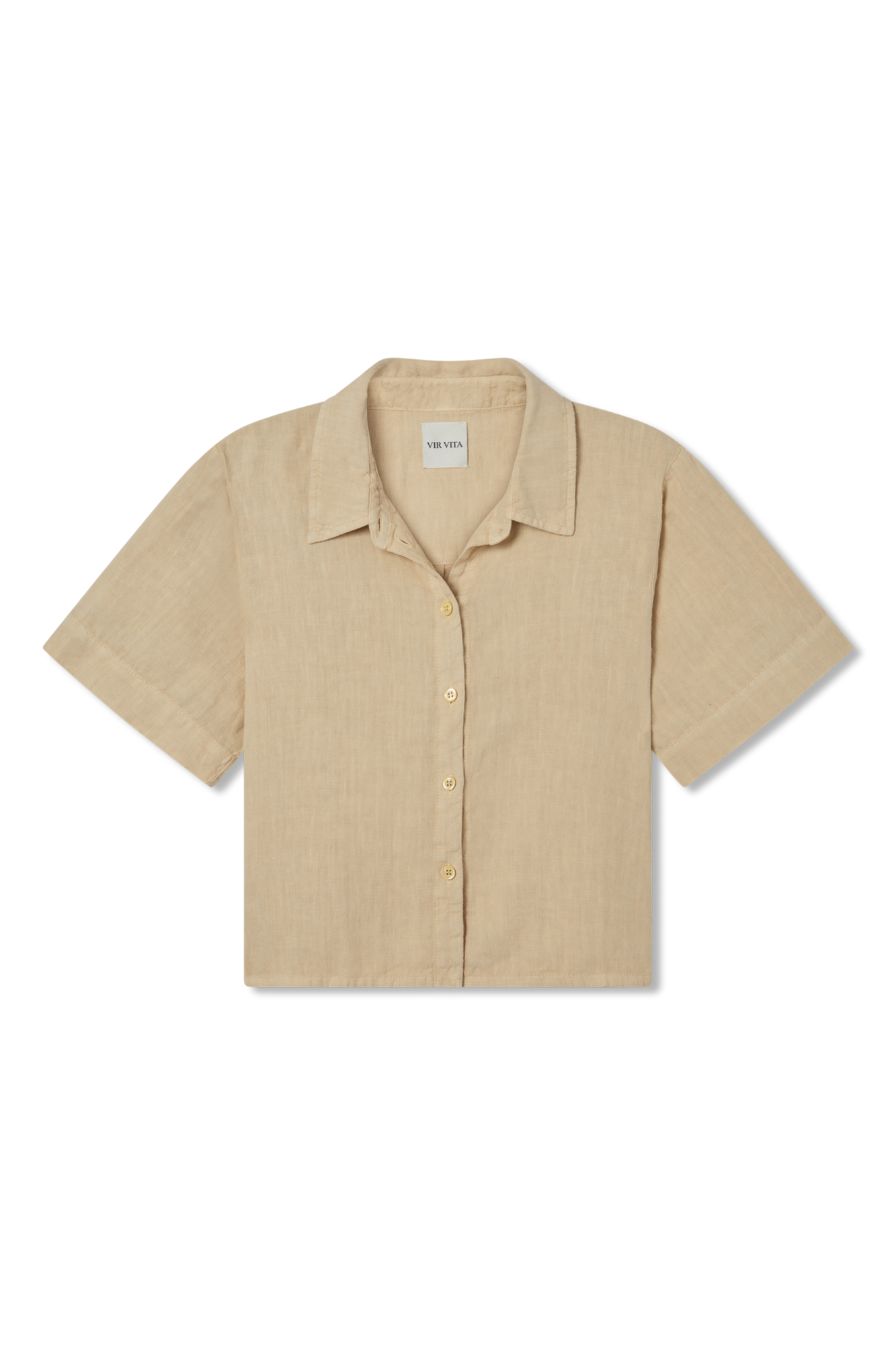 Anais Linen Shirt | Beige