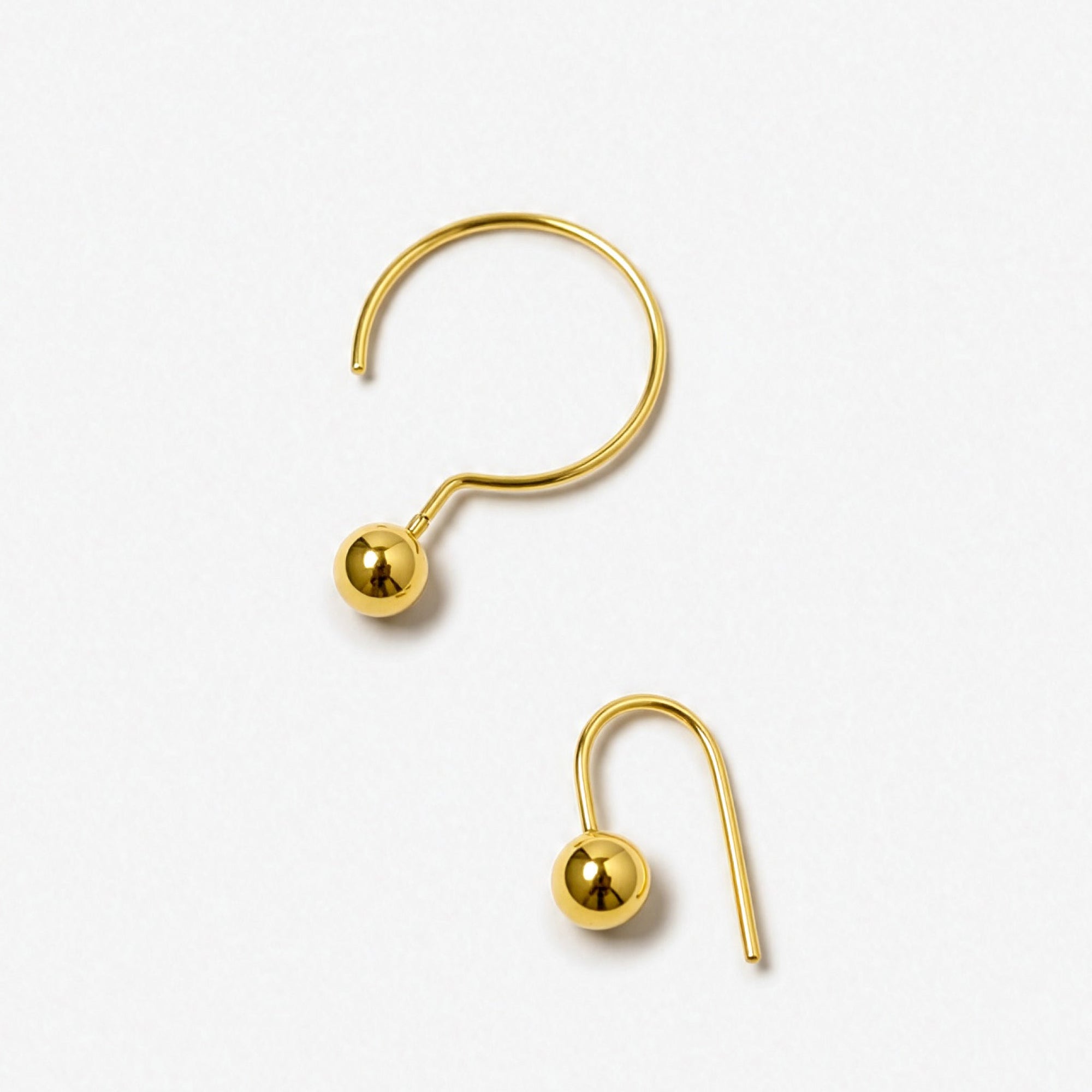 Dou Earrings | 18K Gold Plated on Brass