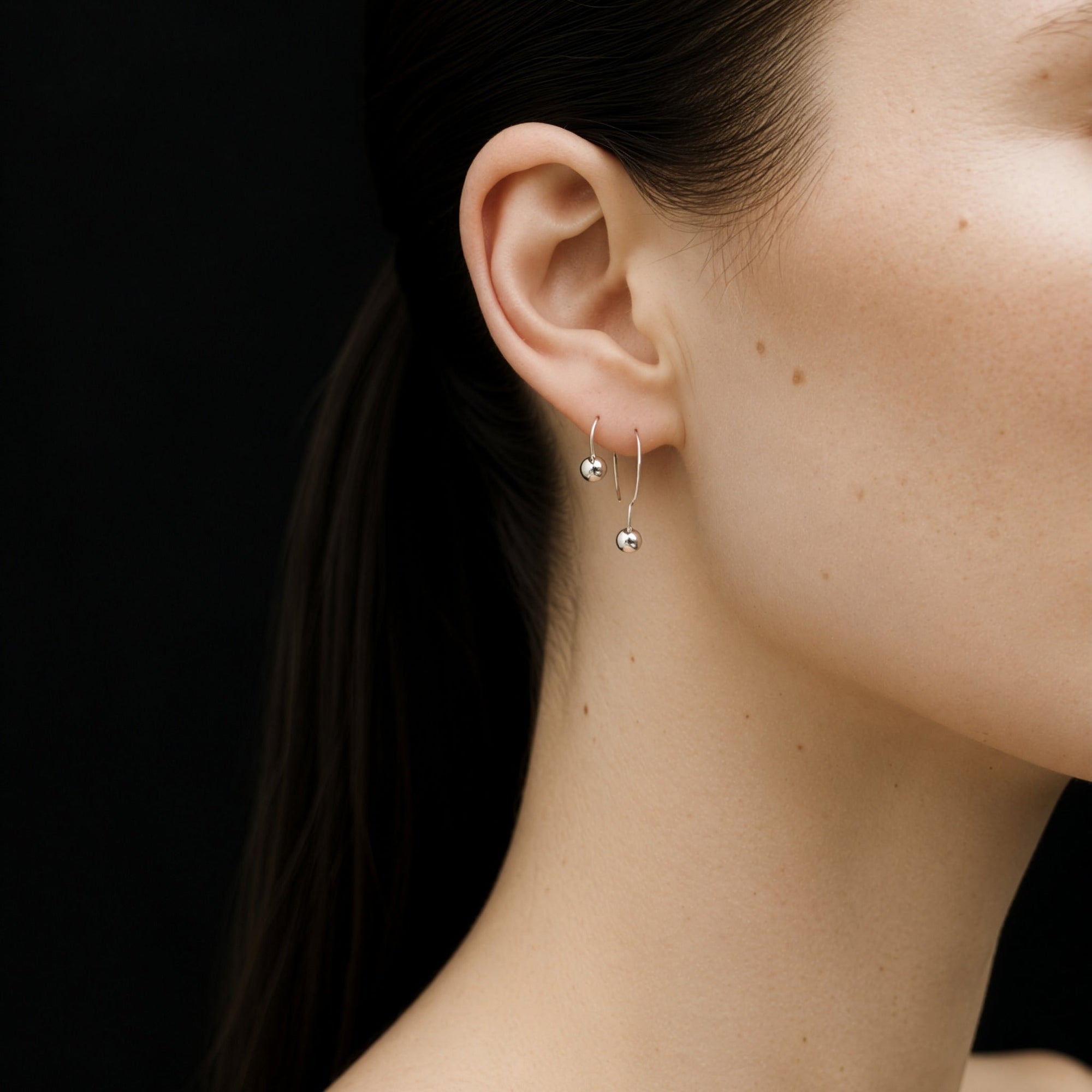 Dou Earrings | Sterling Silver