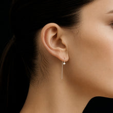 Sev Earrings | Sterling Silver | Freshwater Pearl