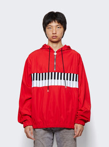 Men | Just Don | Half-zip Pullover Hoodie Red