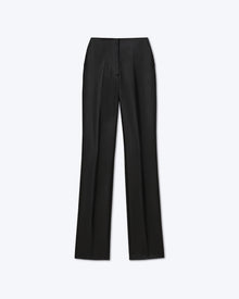 Womens | Maurie Tailored Satin Pants | Black