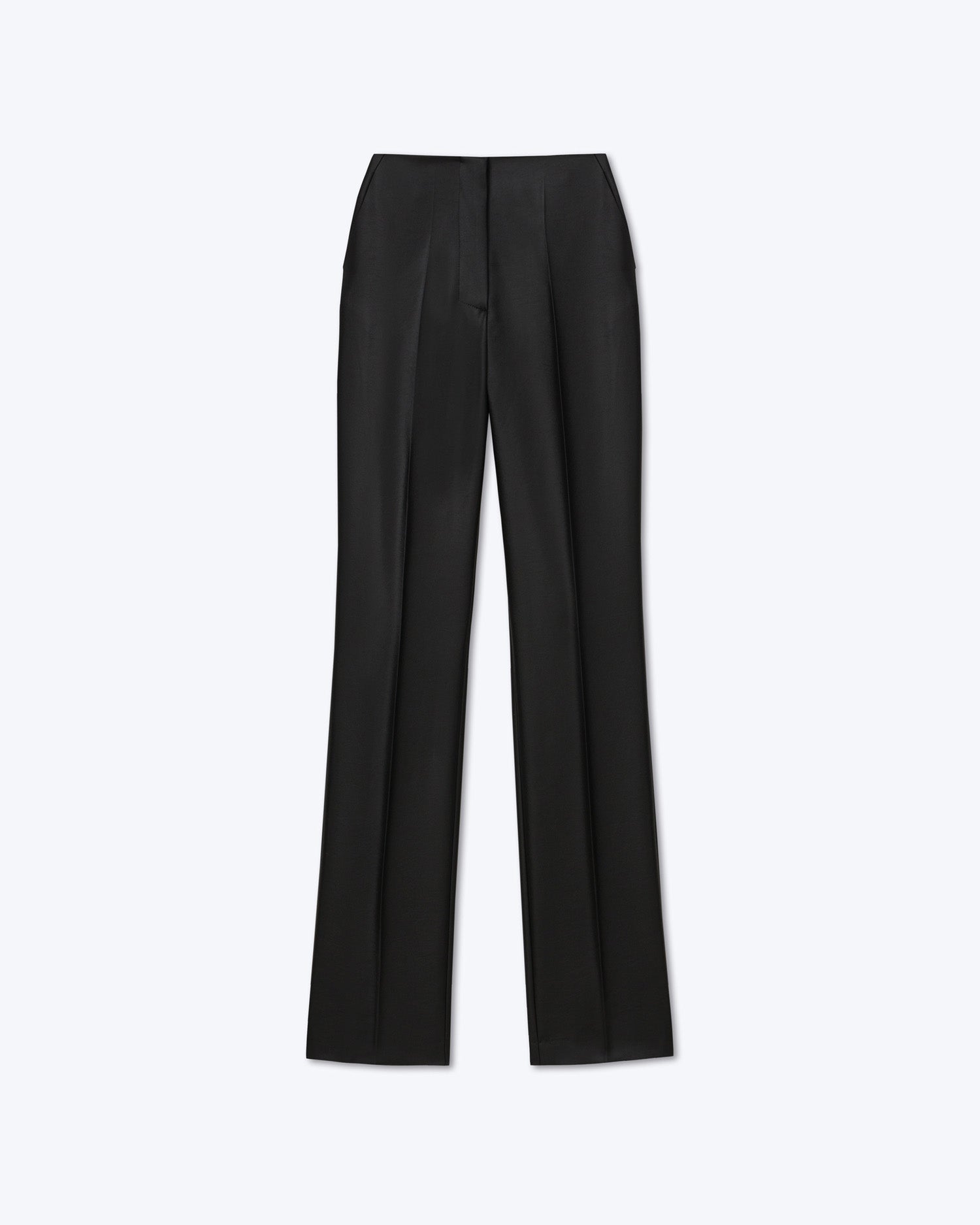 Womens | Maurie Tailored Satin Pants | Black