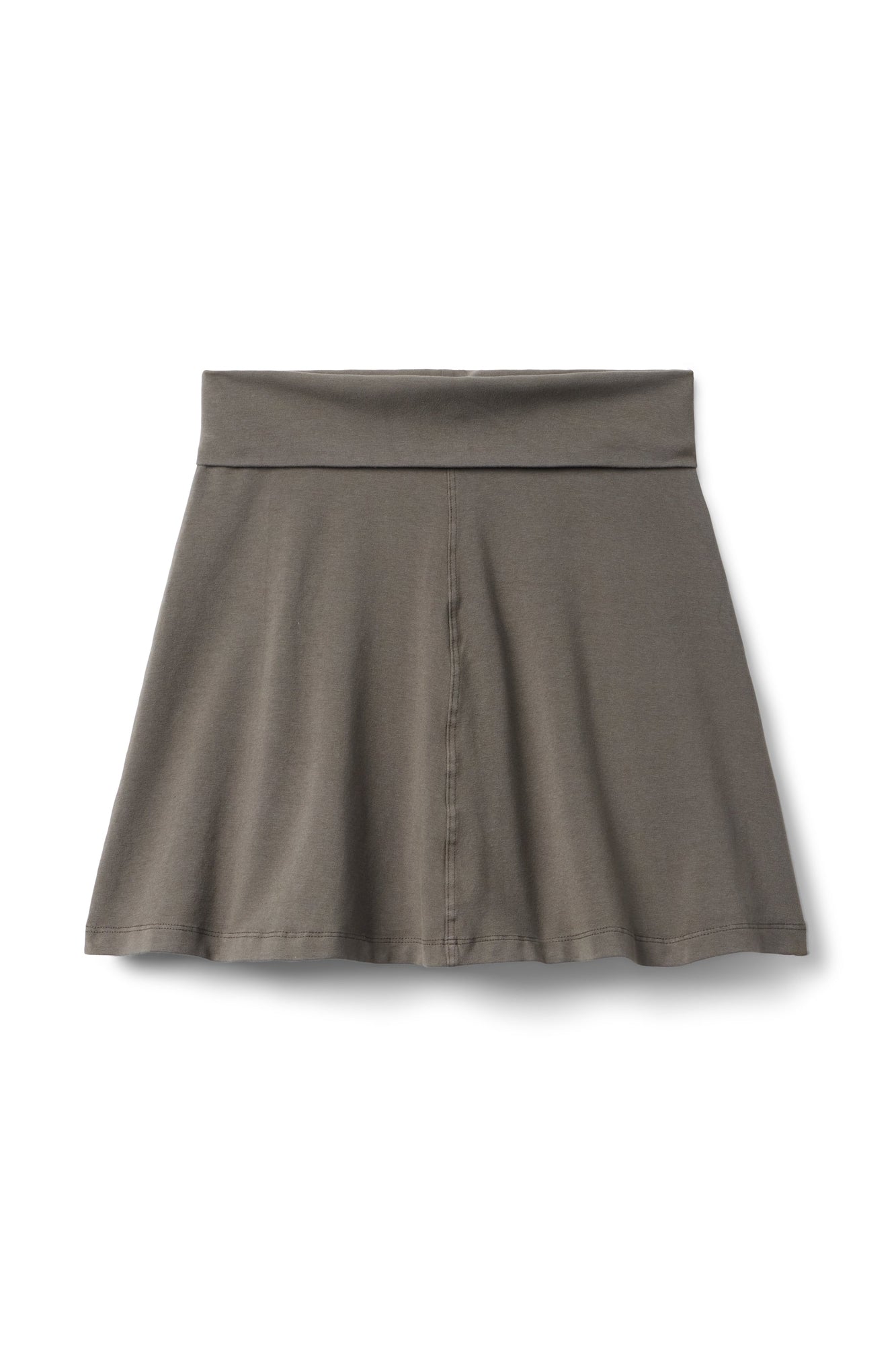 Women | Vintage Rolldown Short Skirt | Olive