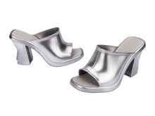 Womens | Melissa and Marc Jacobs Mule | Silv/Grey