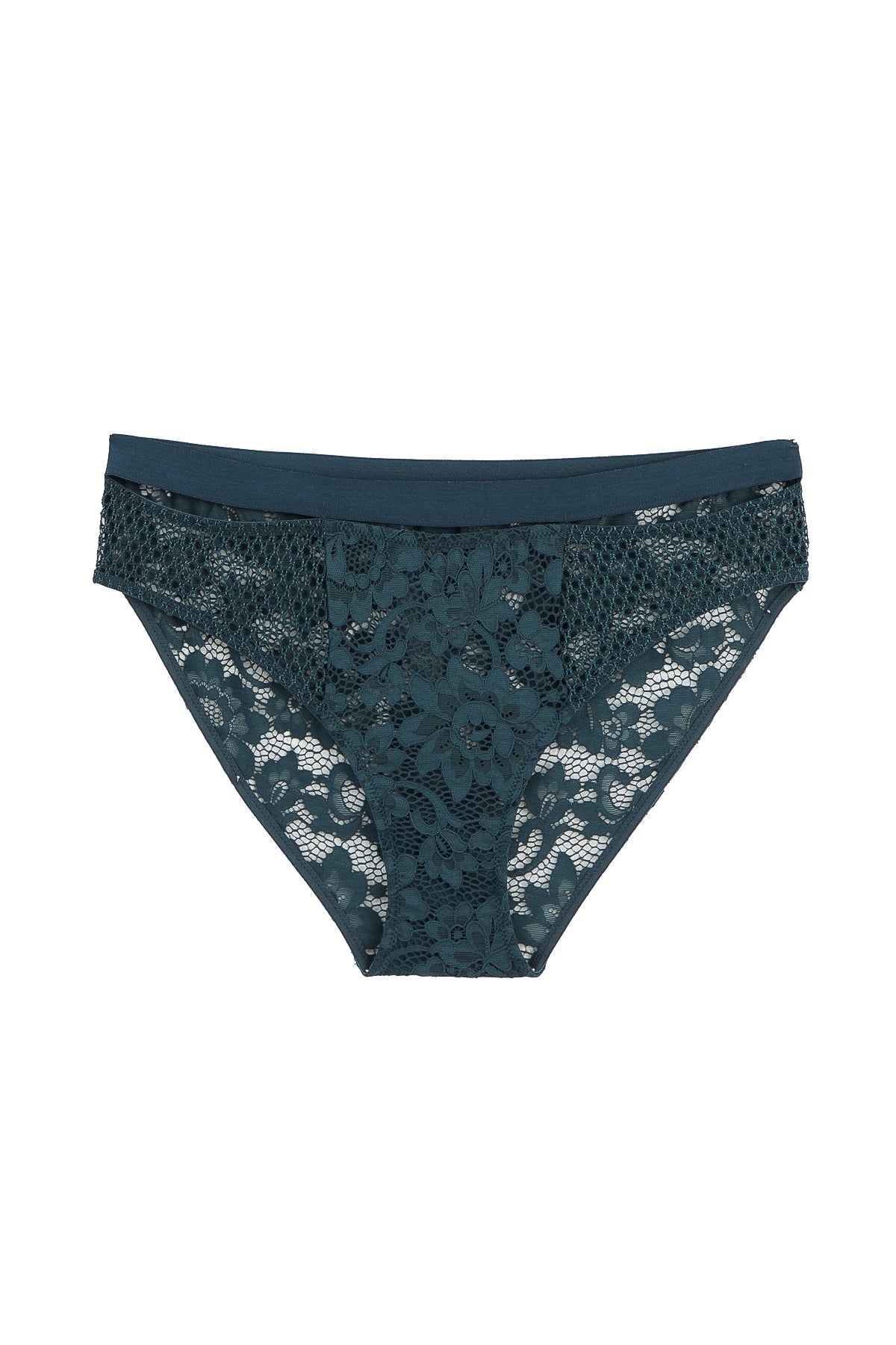 Petunia Bikini Brief | Dark Teal