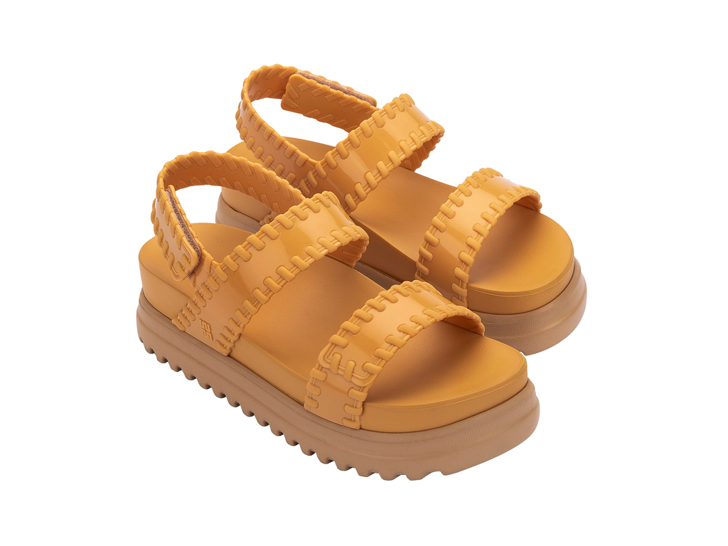 Womens | Dune Platform | Beige/Caramel