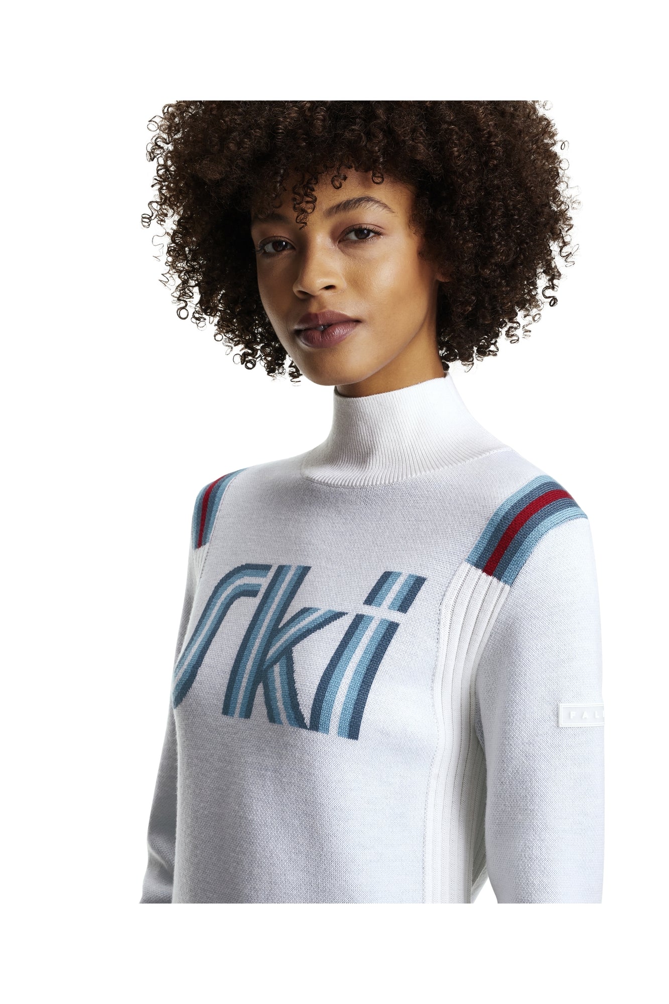 Women | SK Mock Neck Pullover | Off-White