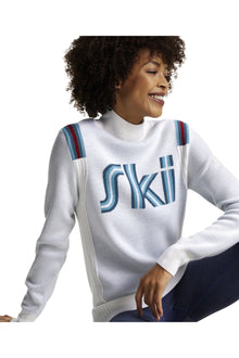 Women | SK Mock Neck Pullover | Off-White