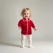 Baby Cardigan Sweater | Red