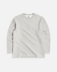 Waffle Long Sleeve Tee | Heather Grey