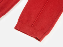 Cashmere Jogger Pants | Red