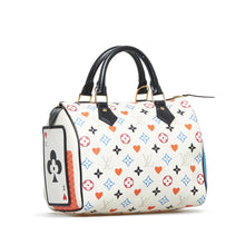 Louis Vuitton Pre-Owned Monogram Game On Speedy Bandouliere 25 | Women | White x Multi