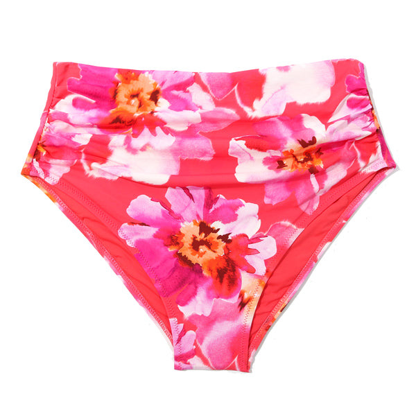 Swim High Rise Cheeky Bottom | Out Of Office (Pink)