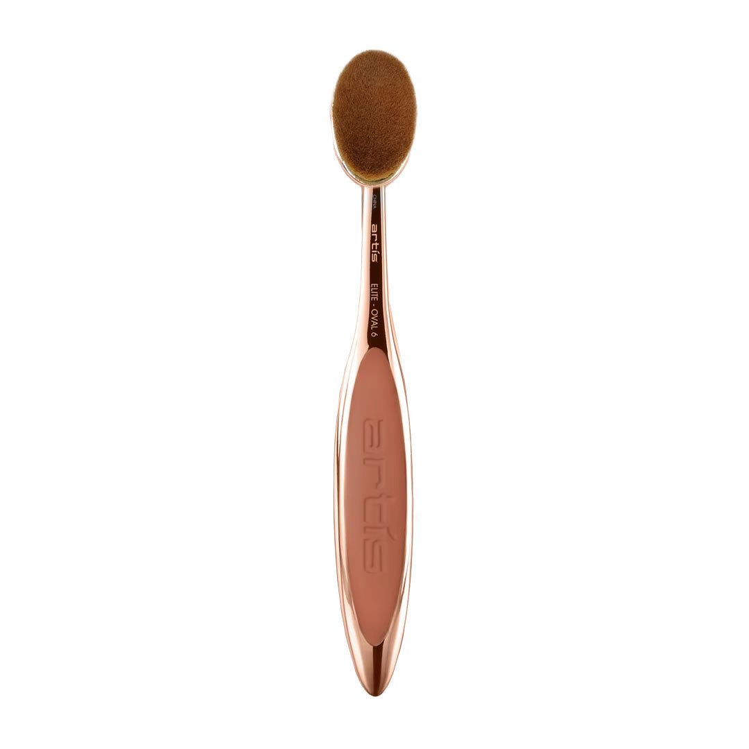 Elite Brush Oval 6 | Rose Gold