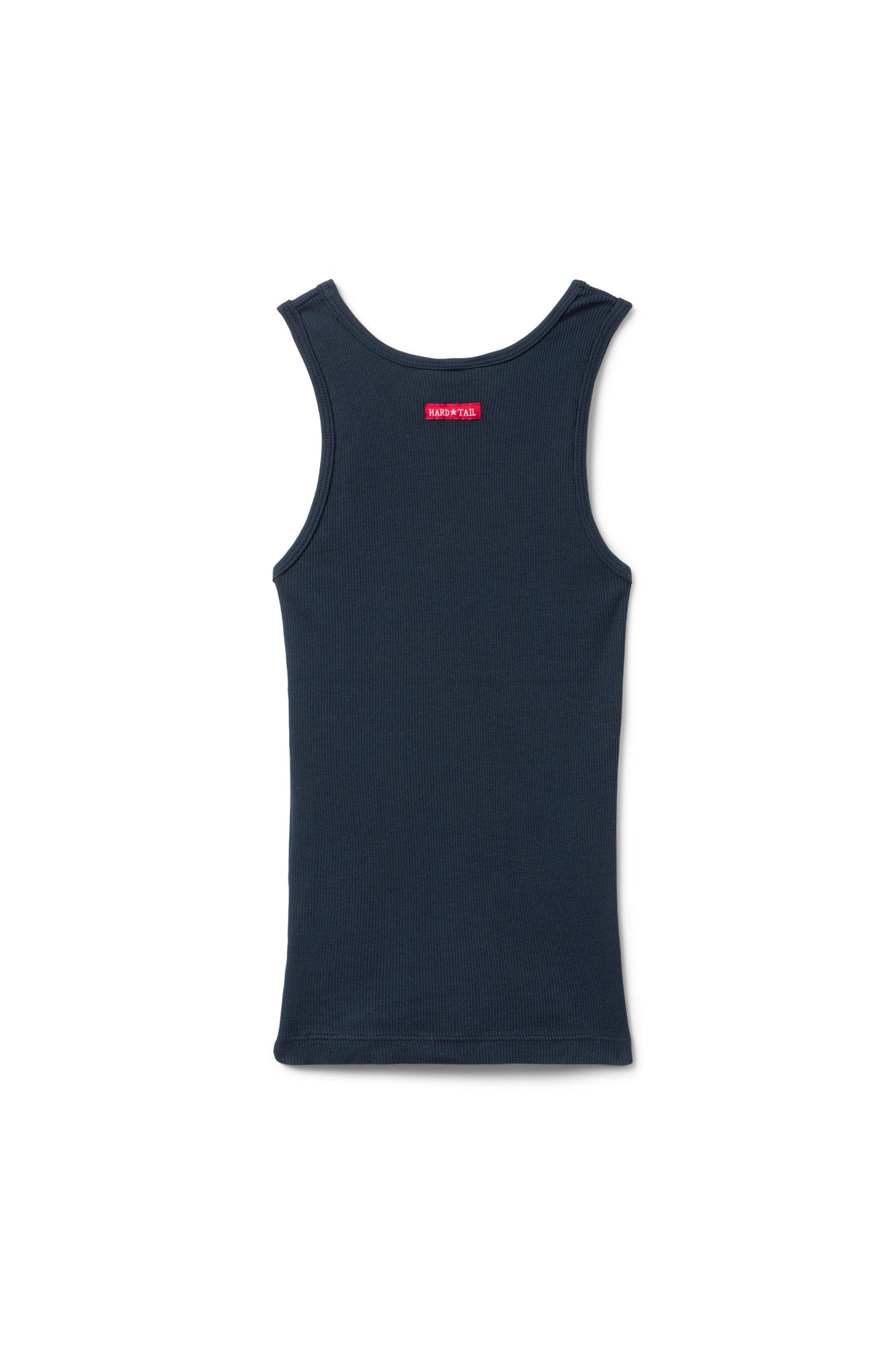 Women | Vintage Fitted Ribbed Tank | Past Midnight