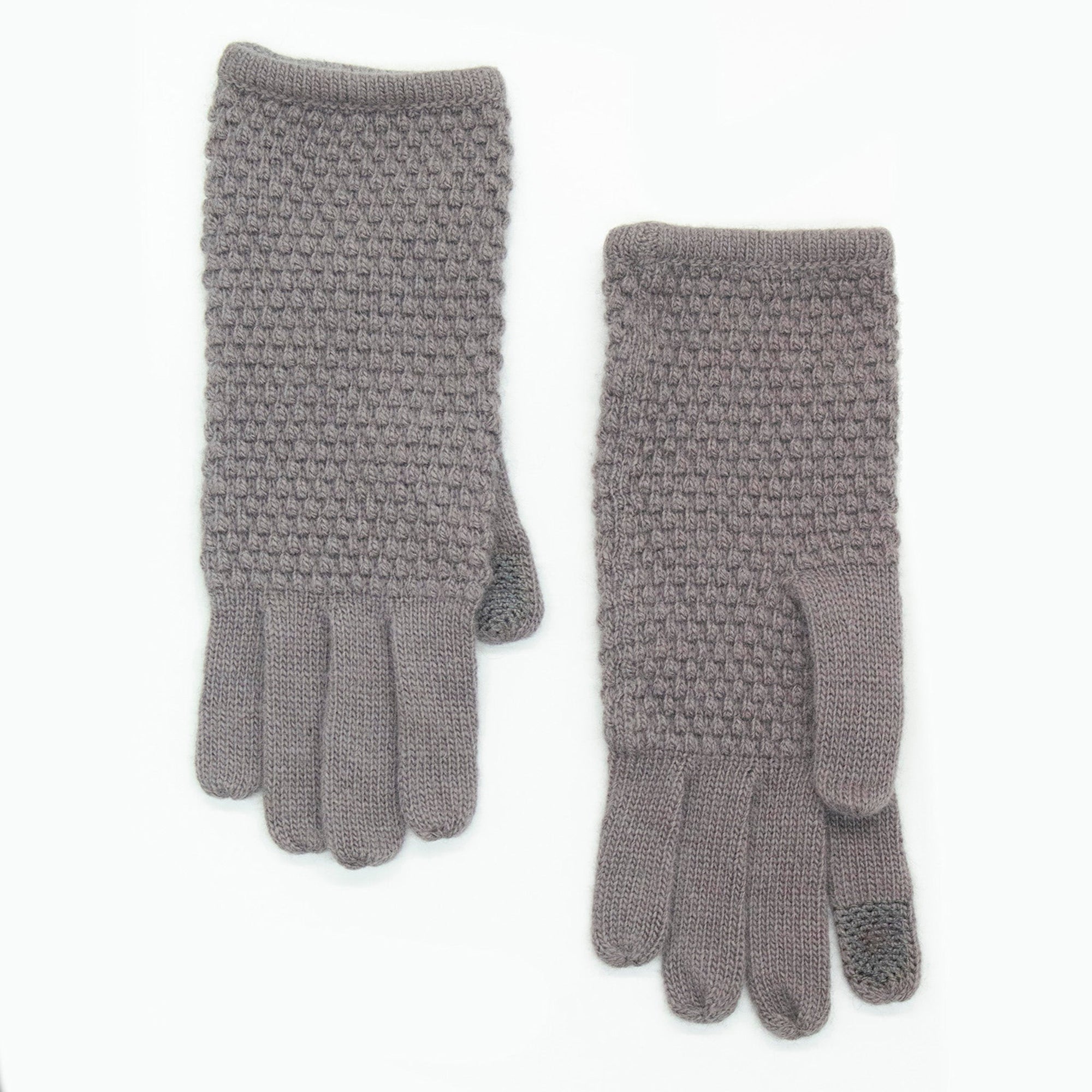 Tech Gloves In Fancy Stitch | Metallo