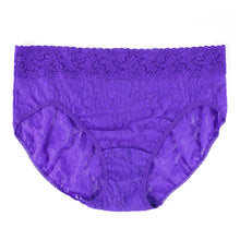 Plus Size Signature Lace French Brief | Vivacious Violet Purple