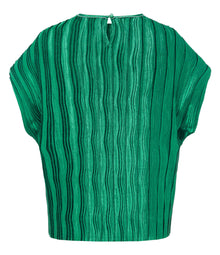 Pleated Top | Green