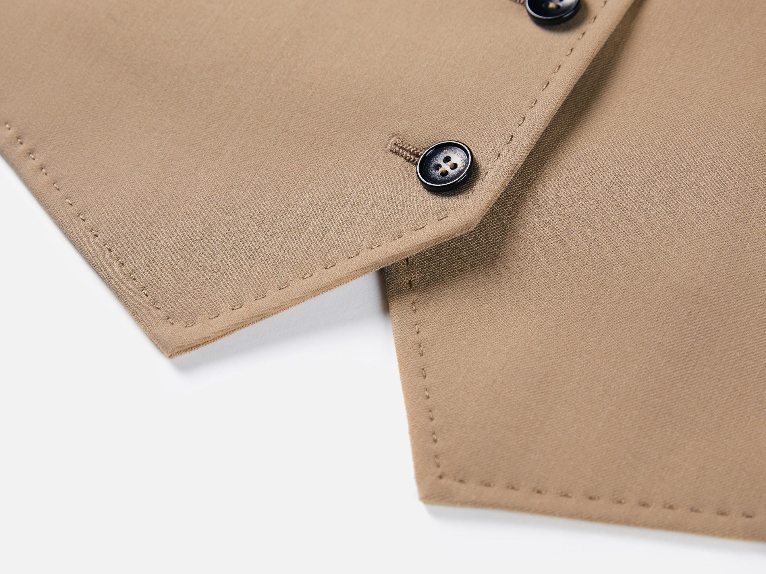 Button Vest | Beige