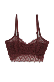 Orient Underwire Balcony Cup Bra | Bloodstone