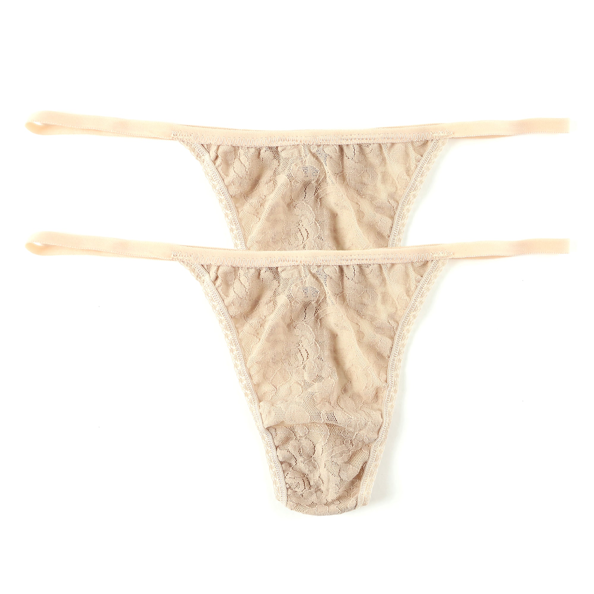 2 Pack Hi-Rise G-String | Chai