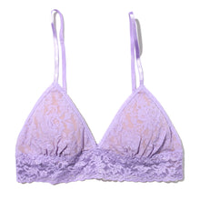 Signature Lace Padded Bralette | Wisteria Purple