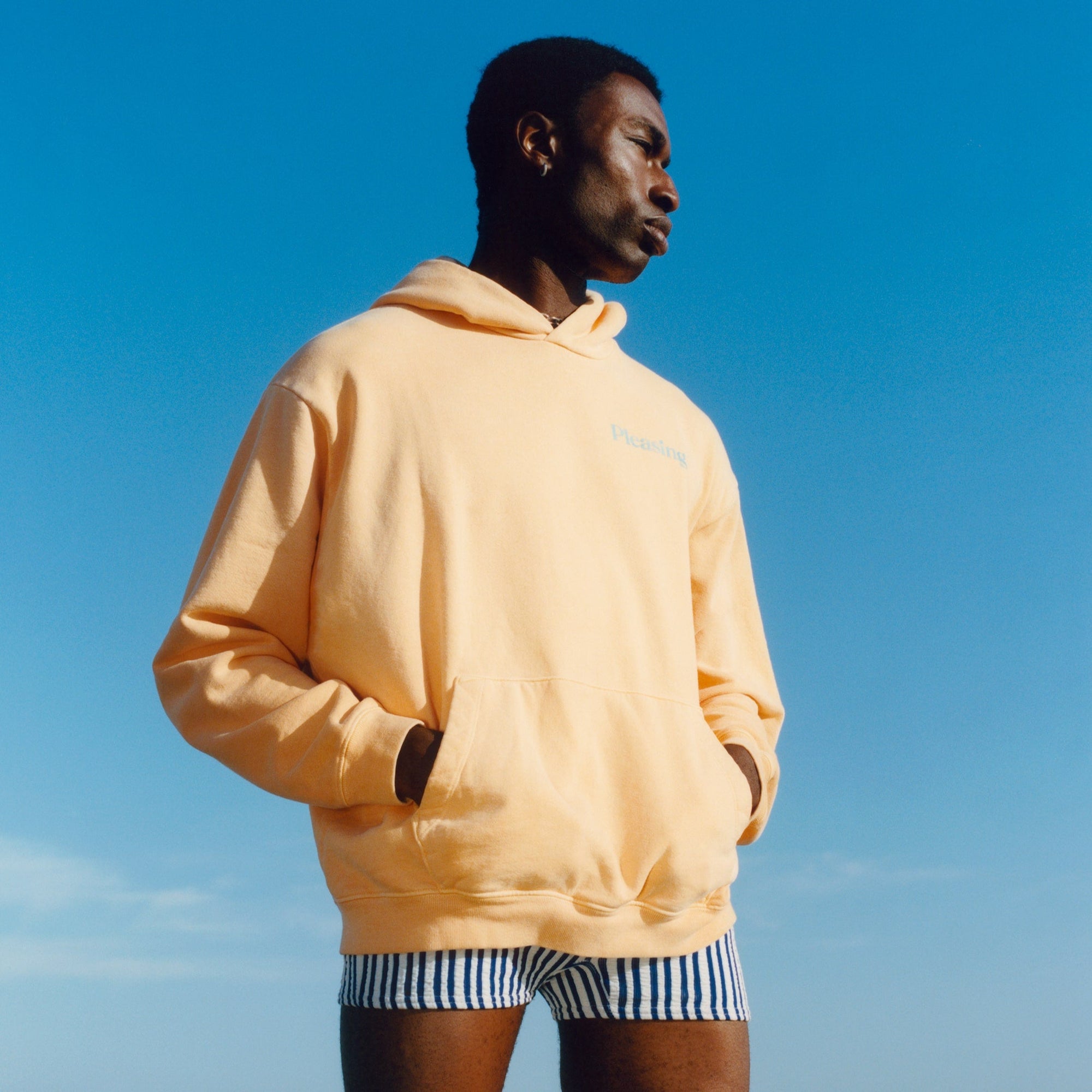 The Pleasing Sunset Hoodie | Yellow